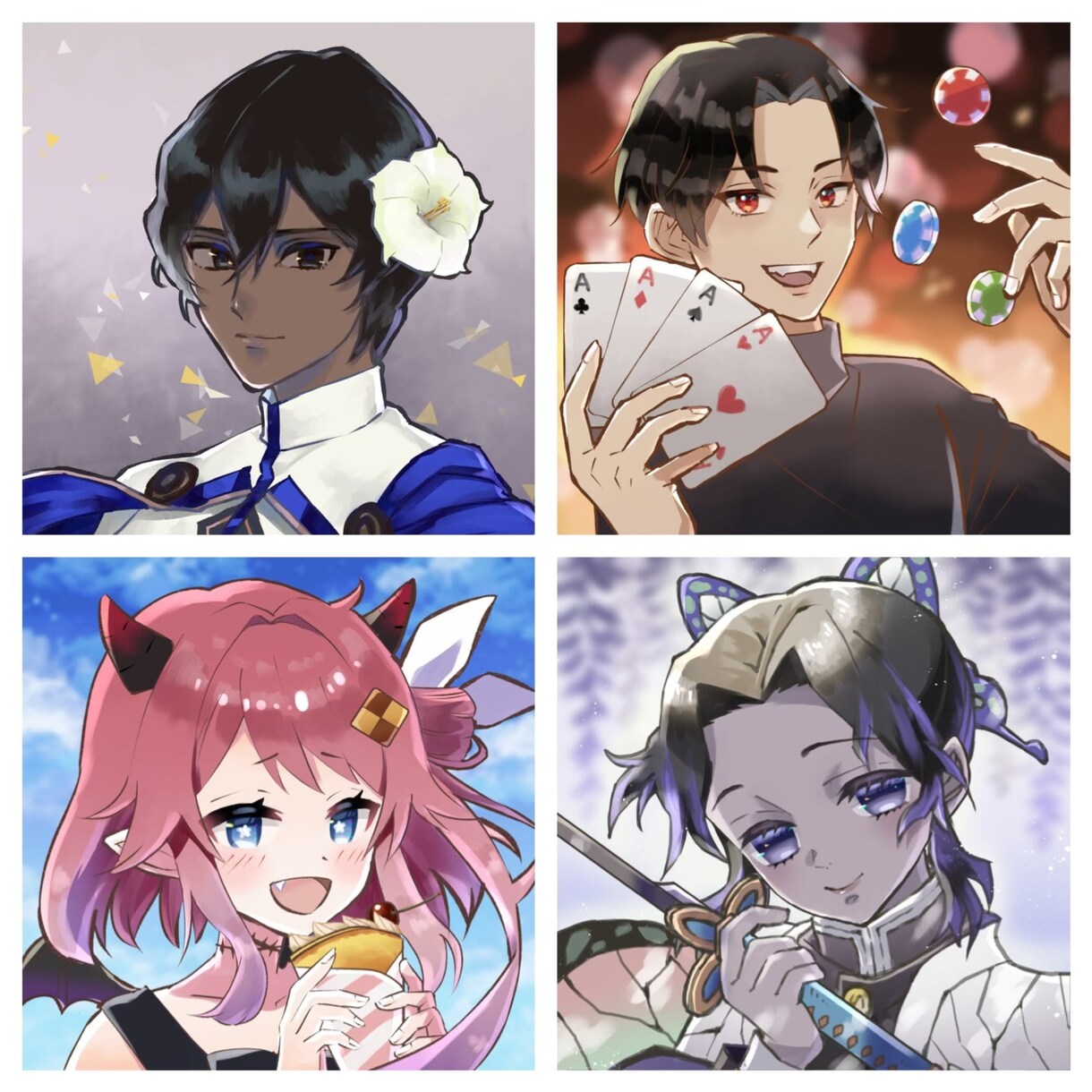 SNS、ゲーム等で使用出来るアイコンを制作致します ちょっとアイコンが欲しいなぁ、というときにどうぞ! イメージ5