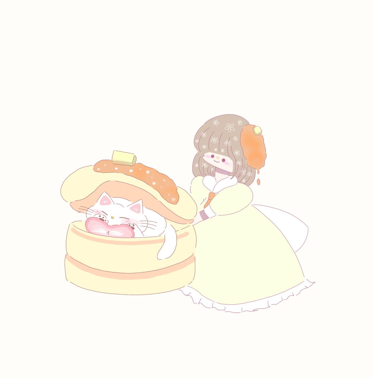 ゆるいイラスト描きます ゆるくてシンプルなイラスト描きます( *´~`) イメージ7