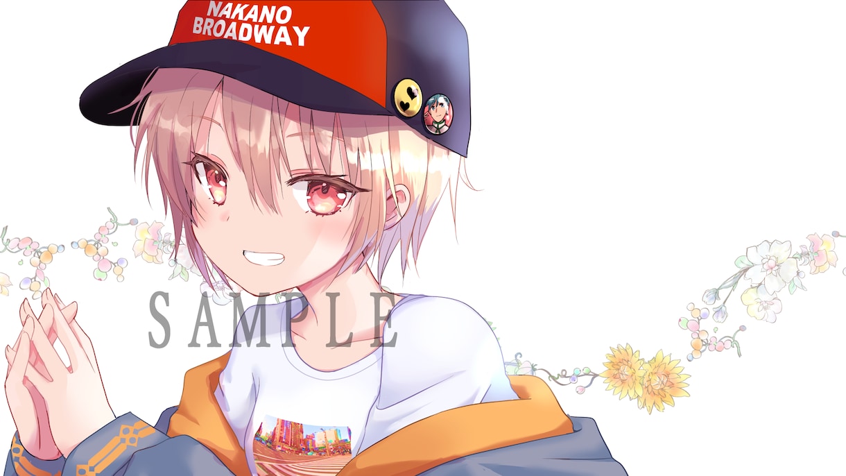 萌えイラスト承ります 可愛い絵であなたのヘッダー、アイコン、動画、立ち絵等描きます イメージ5