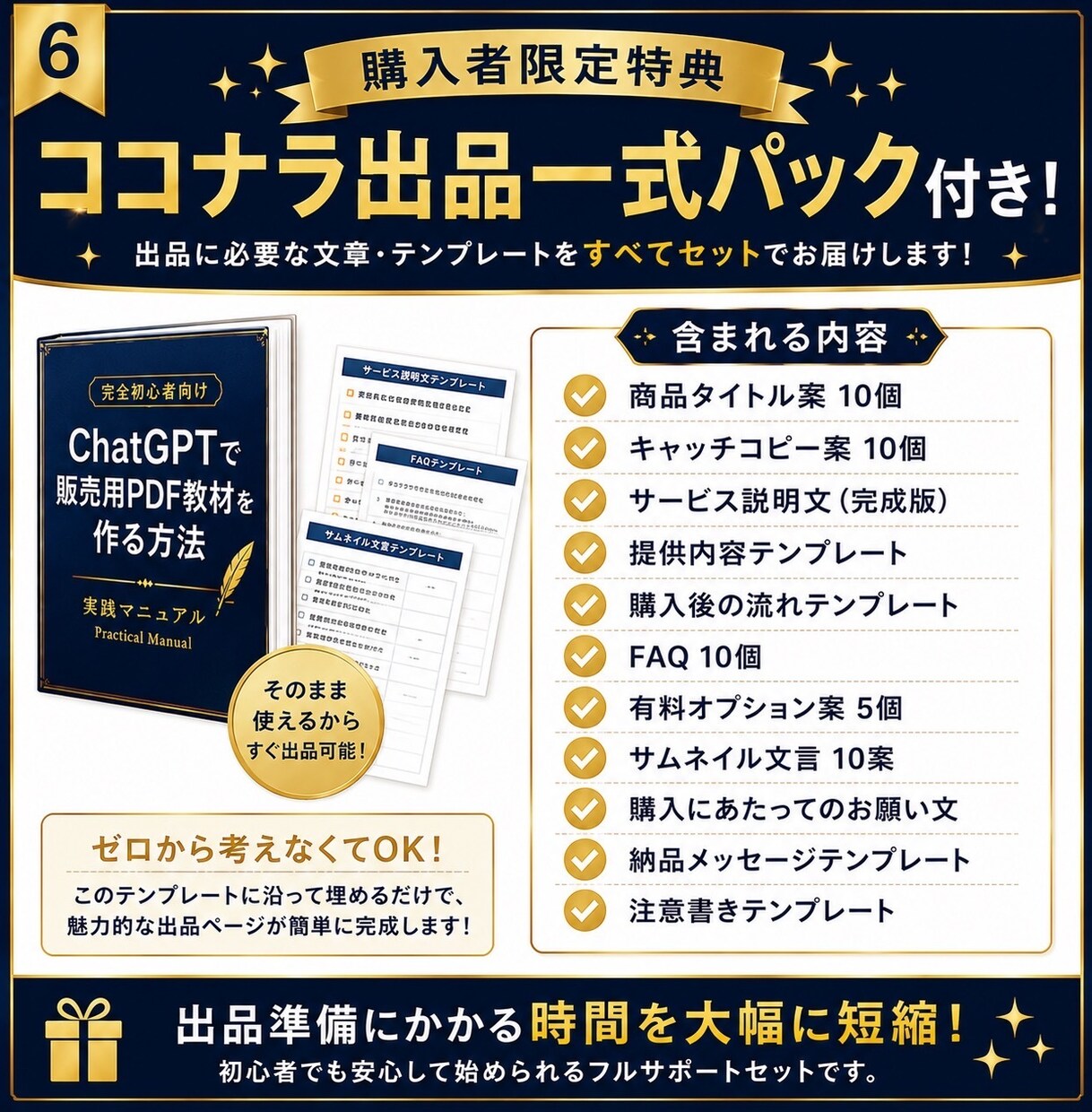 完全網羅の副業収入ノウハウ、お渡しします 副業収入の知識ゼロからでも、迷わず実践できます イメージ6