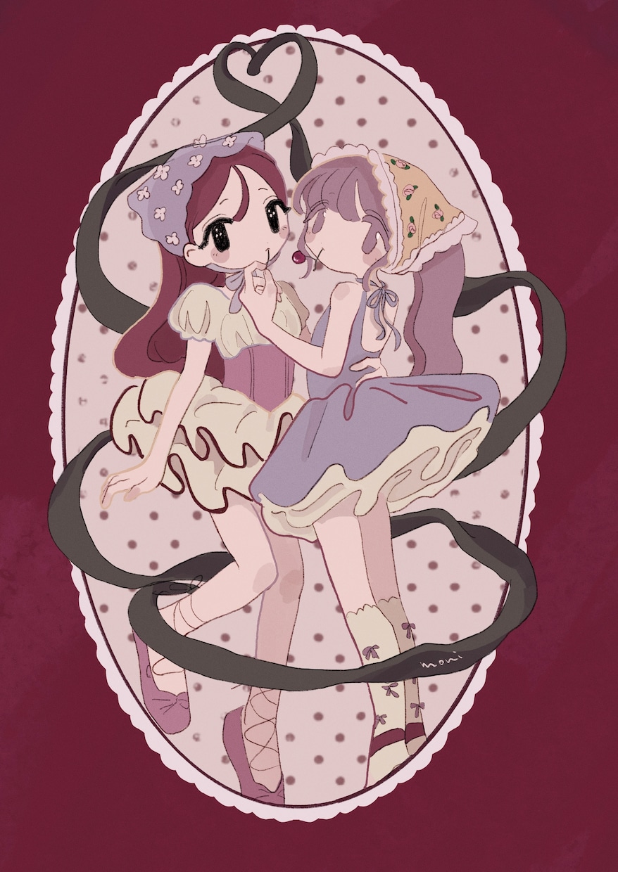 ふんわりかわいいイラストお描きします MV,サムネ,立ち絵,グッズに◎ イメージ1