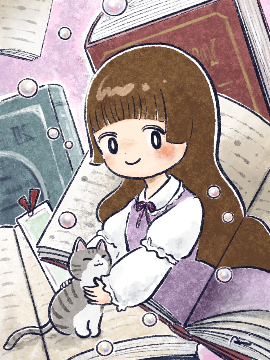 ゆめかわ、ふんいき似顔絵描きます ノスタルジックな雰囲気の、ゆめかわ似顔絵♪ イメージ2