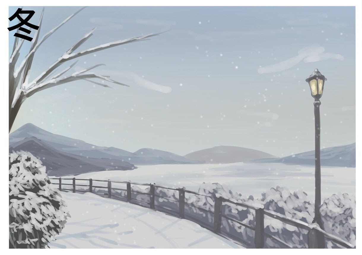 季節感のある背景イラスト制作します 世界観に合う背景を丁寧に制作します イメージ5