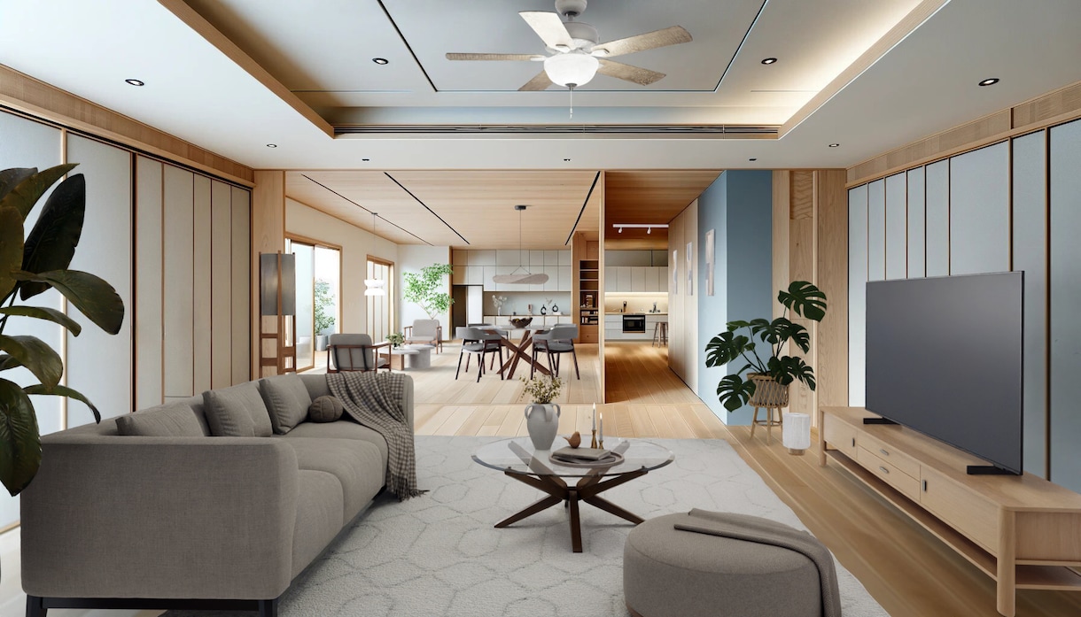 空室写真をインテリアのある部屋にスピード変身します 物件売却を検討の方、不動産業者の方におすすめします！ イメージ6