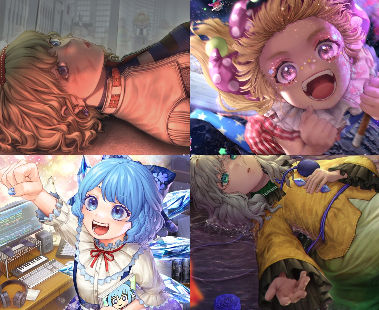 ２月末締切／美少女イラストお受けします 動画、アイコン、1枚イラストを華やかに制作致します！ イメージ7
