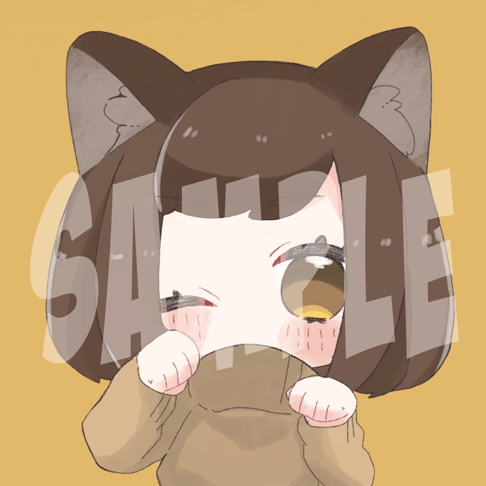 デフォルメかわいいアイコン制作します 思わず口に含みたくなる(?!)あなただけのかわいいイラスト！ イメージ2