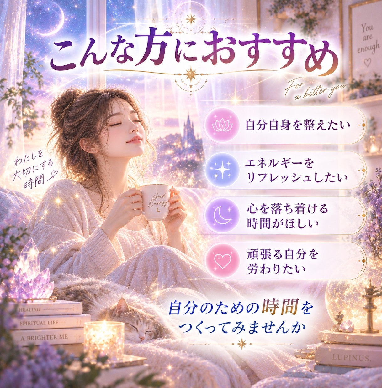 1週間何度でも受け取り可能チャクラヒーリングします 頑張るあなたへ♡7つのチャクラから癒しを♡遠隔ヒーリングです イメージ2