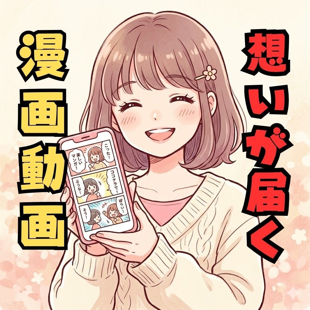 あなたのストーリーをスマホで届く漫画動画にします 丸投げOK！丁寧にヒアリングします イメージ1