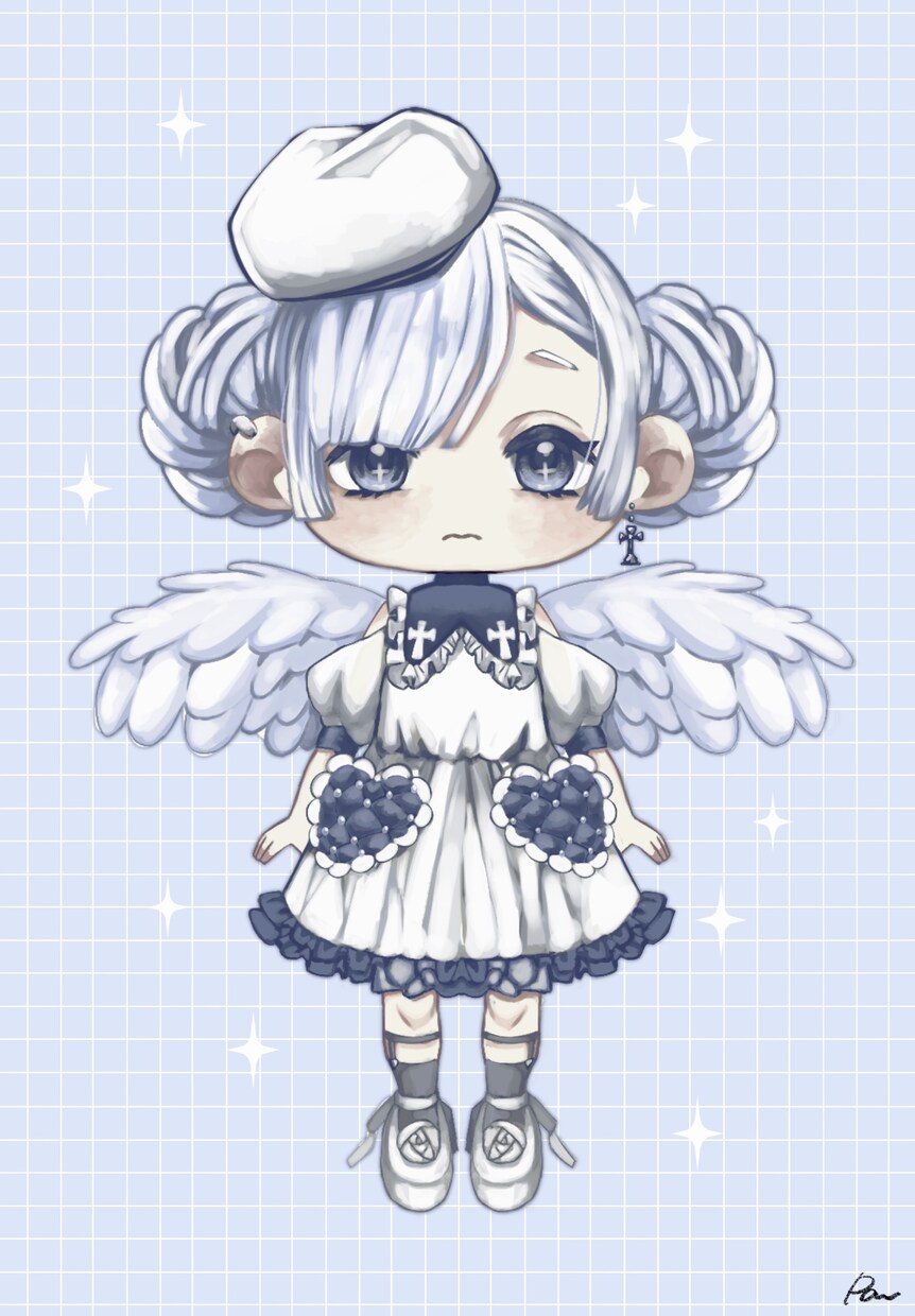 かわいいミニキャラ作成します 厚塗りのポヨンとしたSDキャラをお描きします イメージ3