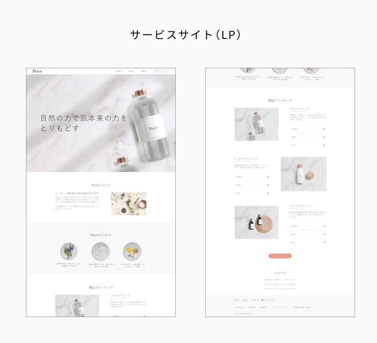 Webサイト・LPを高品質でデザインします 元IT企業のインハウスデザイナーがデザインします イメージ2
