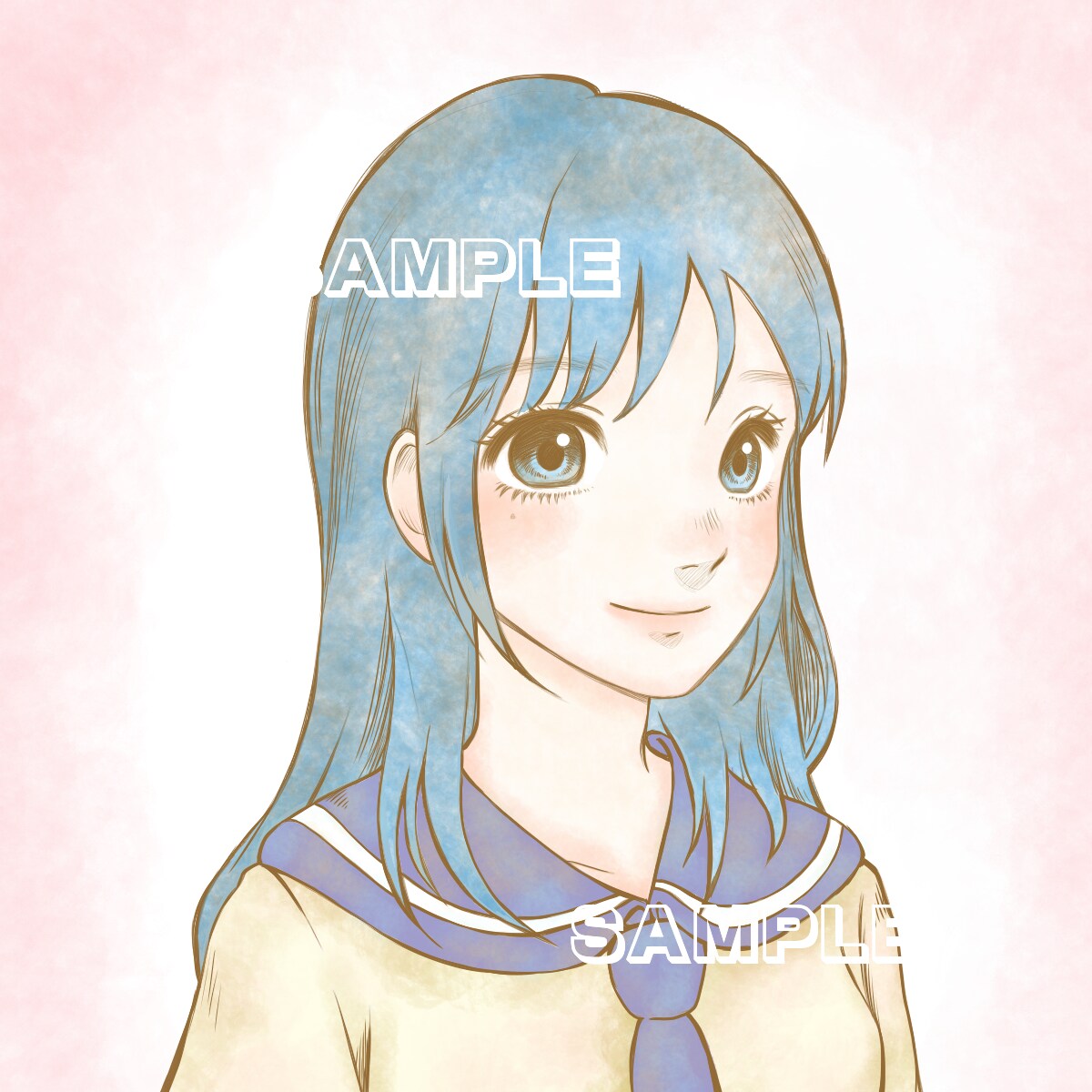 水彩のような淡いタッチの、可愛いイラスト制作します 実績5件まで限定！特別価格で承ります♪ イメージ3