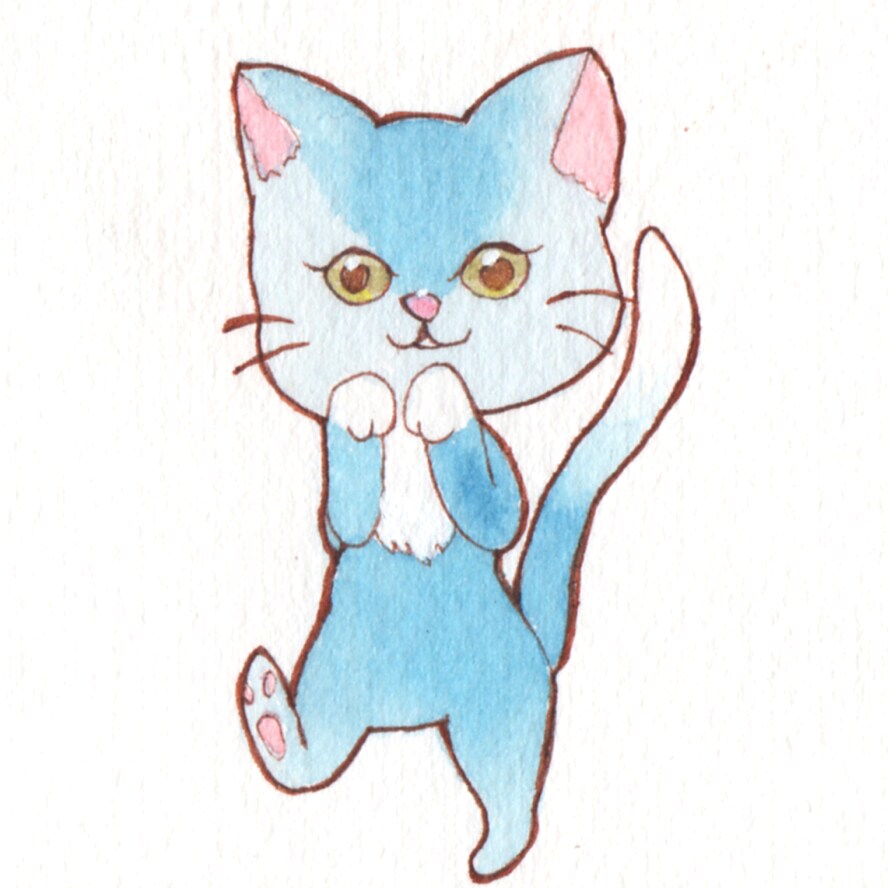 アイコン用のゆるい動物描きます ゆるくてかわいい水彩イラストです！ イメージ1