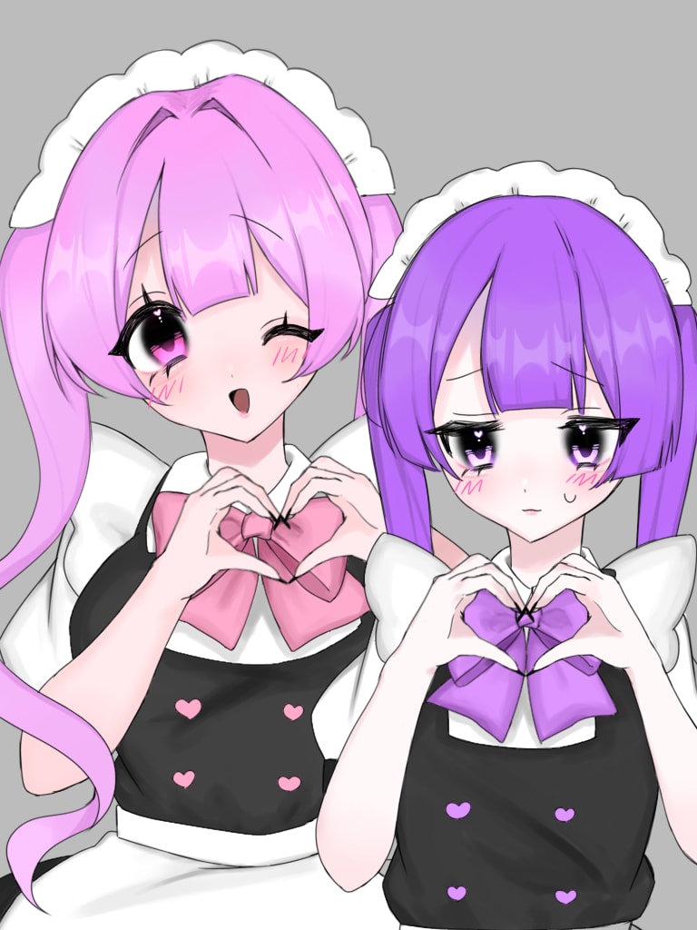 かわいい♡SNSアイコンイラストお描きします 1人～2人用のイラストお描きします〜♡ イメージ3