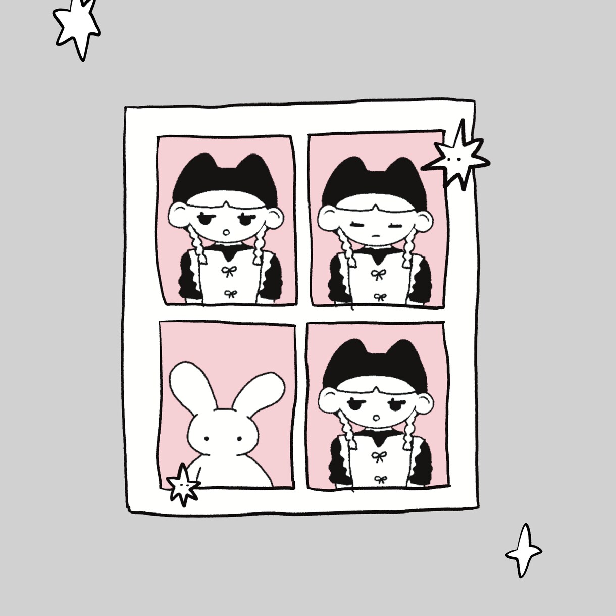 シンプルカラーのガーリー×ポップイラスト描きます アイコンやグッズなどに！ゆるポップな可愛いづくりをお手伝い イメージ4