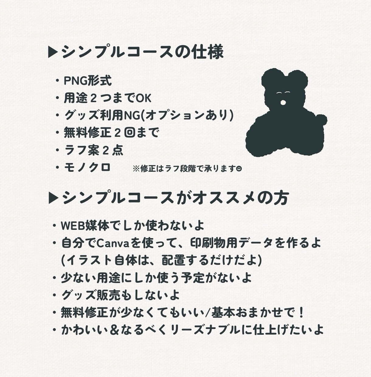 初回限定᯽シンプル版カタチdeロゴイラスト作ります 商用２用途OK◌小さなものに◌リーズナブルなお試しページです イメージ2