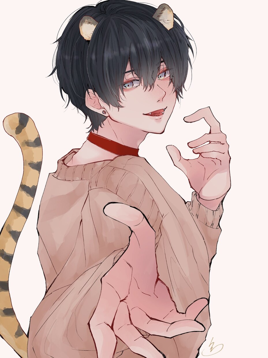 ふんわりかっこよく！ご希望のイラストお描きます 貴方だけのイラストを！素敵なイラストになるよう心掛けてます！ イメージ1