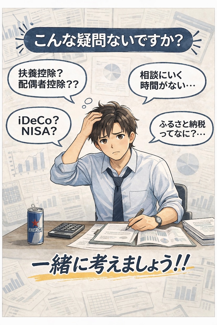 保険・家計・NISA・税金の不安を整理します 押し売りなしで安心してご相談いただけます イメージ3