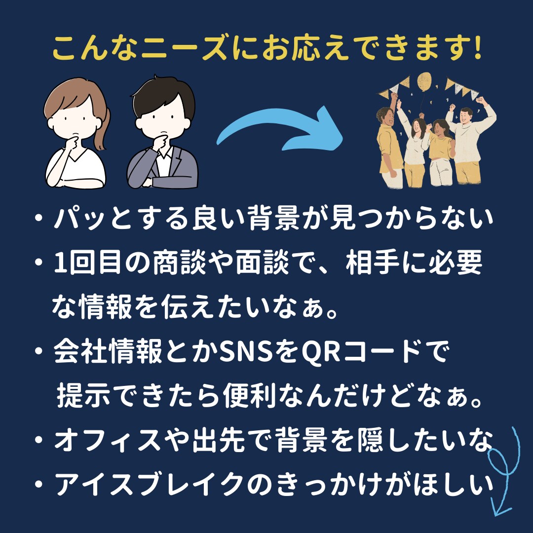 Web商談で大活躍のオンライン名刺を制作します 名前や会社の必要情報がひと目でわかる!! イメージ6