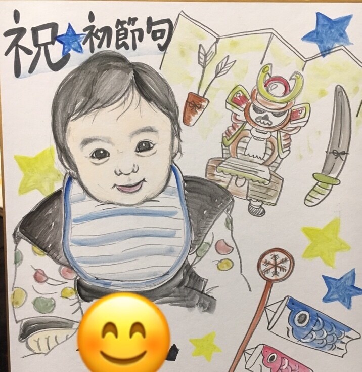 似顔絵描きます 結婚式ボード、友人や家族、恩人へのプレゼントにどうぞ イメージ3