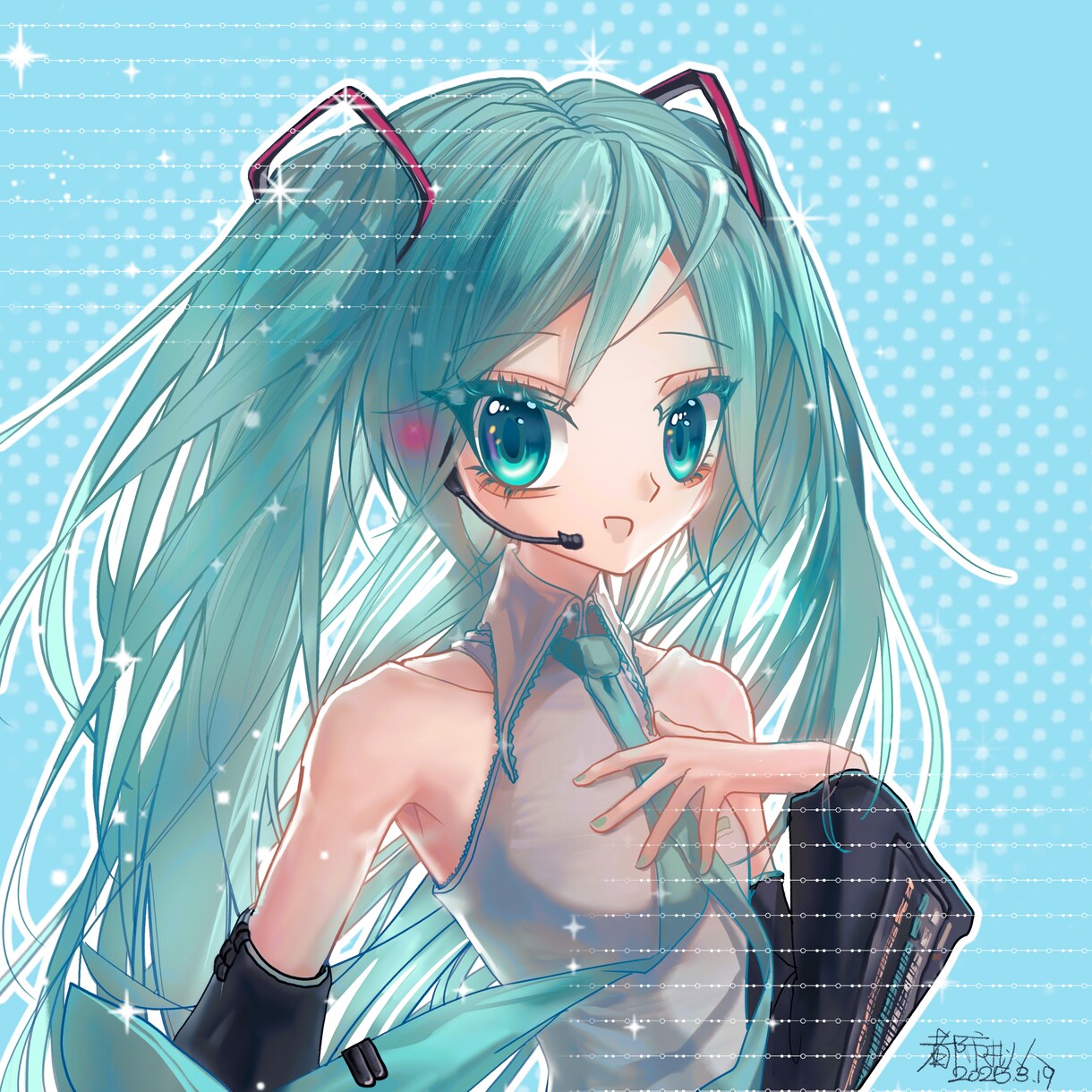 二次元キャラのイラスト描きます 半身・全身・創作・アイコンなど イメージ4