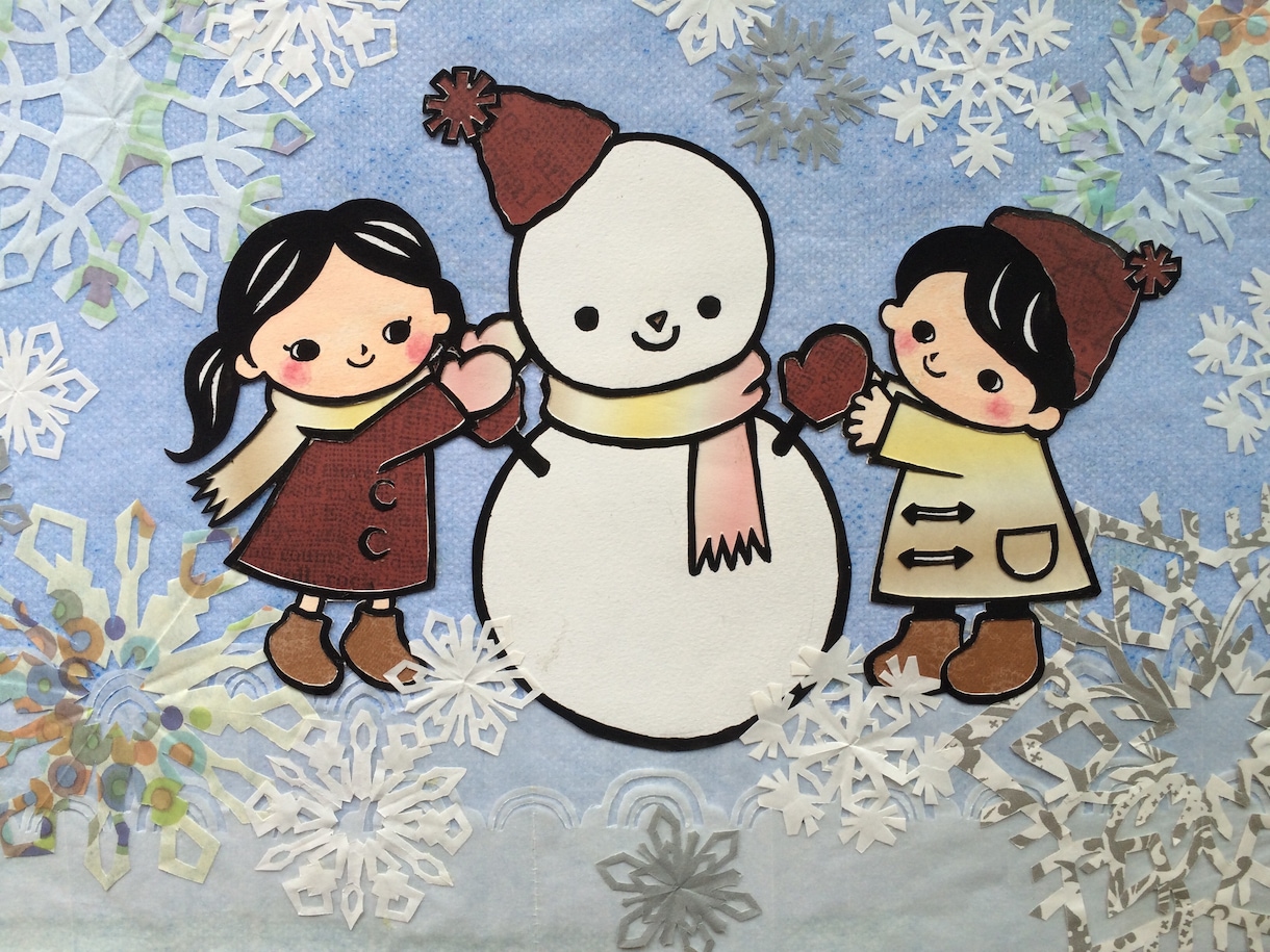 絵本の挿絵お描きします 水彩画、切り絵風のイラストであなたの絵本の世界を表現します イメージ7