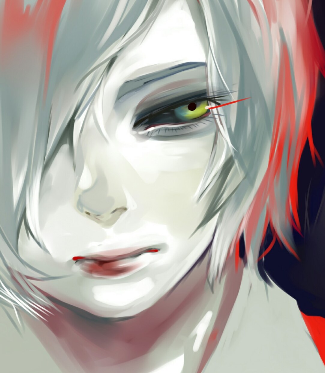 【期間限定500円】東京喰種風アイコンイラスト描きます イメージ1