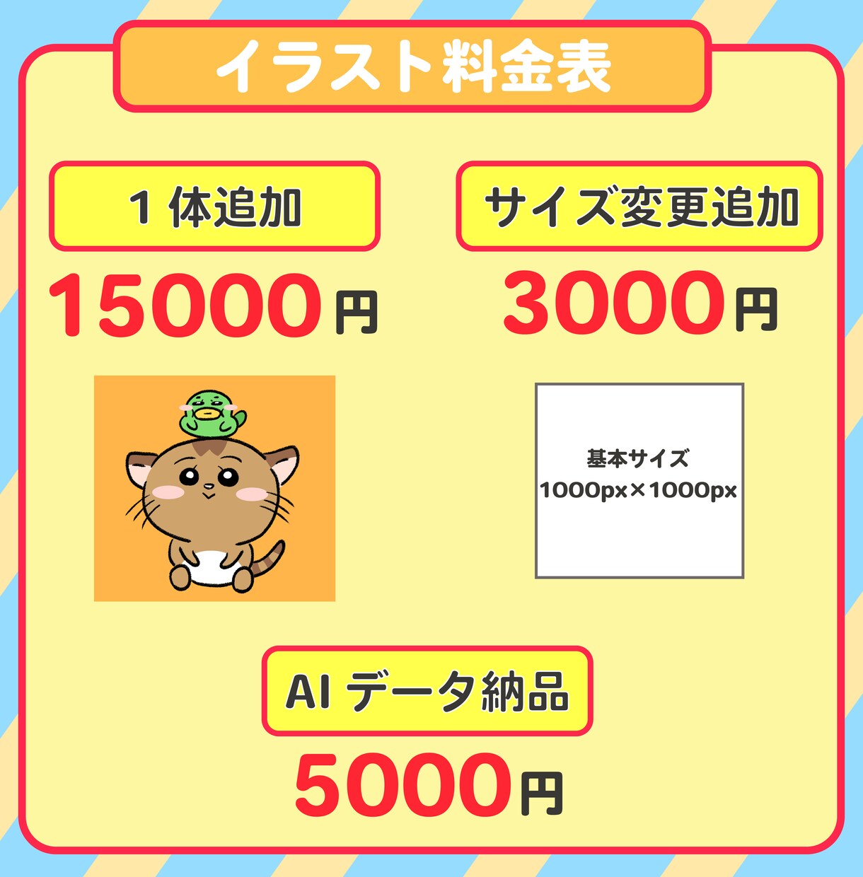 印象に残るオリジナルキャラクターを丁寧にお描きます 「伝わる」「愛される」キャラを一緒に作りませんか？ イメージ3