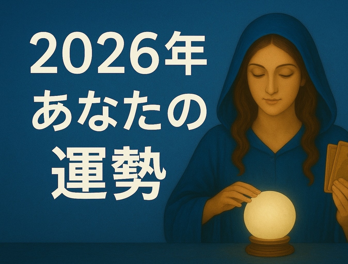 的確鑑定！2026年の流れと開運ポイントを視ます ルノルマンカードで最高の新年を創り出すお守りをお届けします イメージ3