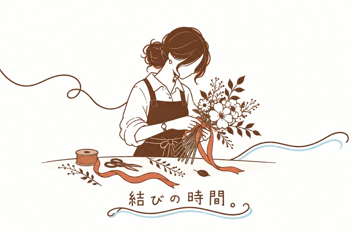 カフェ向け|線で、ロゴを作ります 人の想いと、余白を一本の線で紡ぐ。 イメージ3