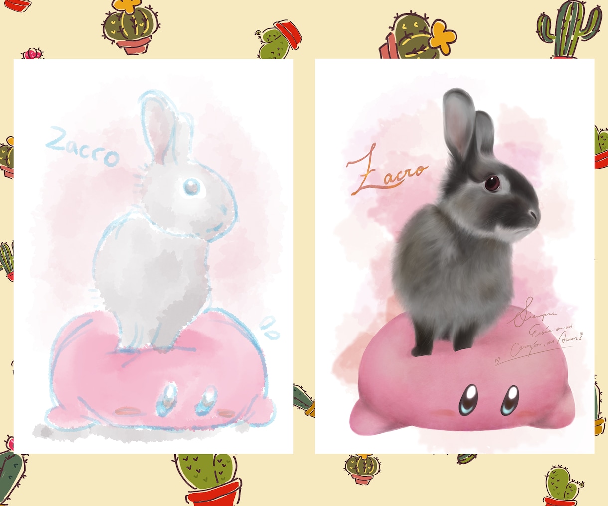 あなたの【かわいこちゃん】心を込めて描きます スペ/英文でオシャレに！リアル/繊細タッチ イメージ3