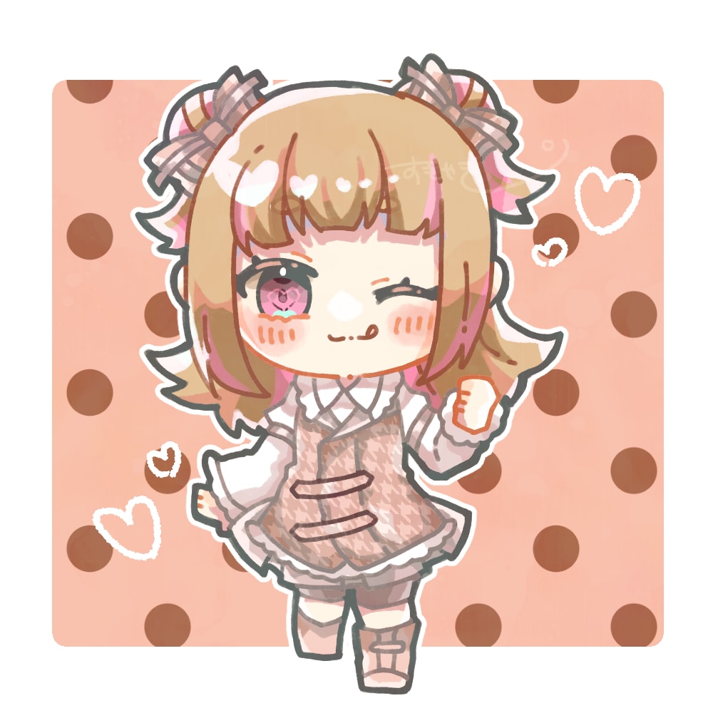 かわいいミニキャライラスト描きます 【ミニキャライラスト】アイコンやグッズにどうぞ！！ イメージ3