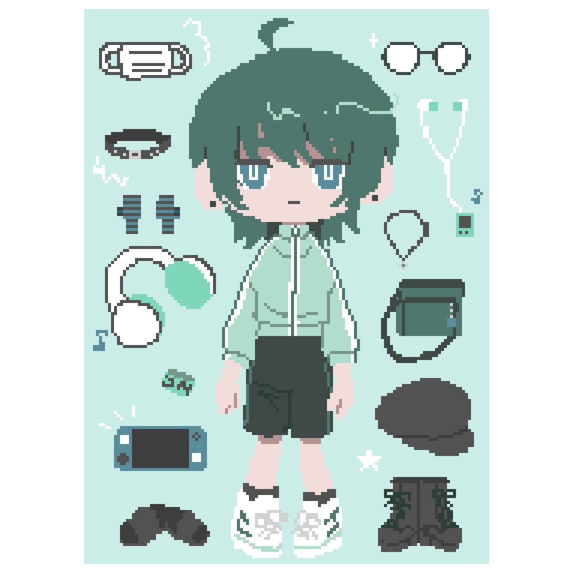 アイコンなどのドット絵お描きします カワイイから仄暗いまで！貴方の好きに寄り添います イメージ4