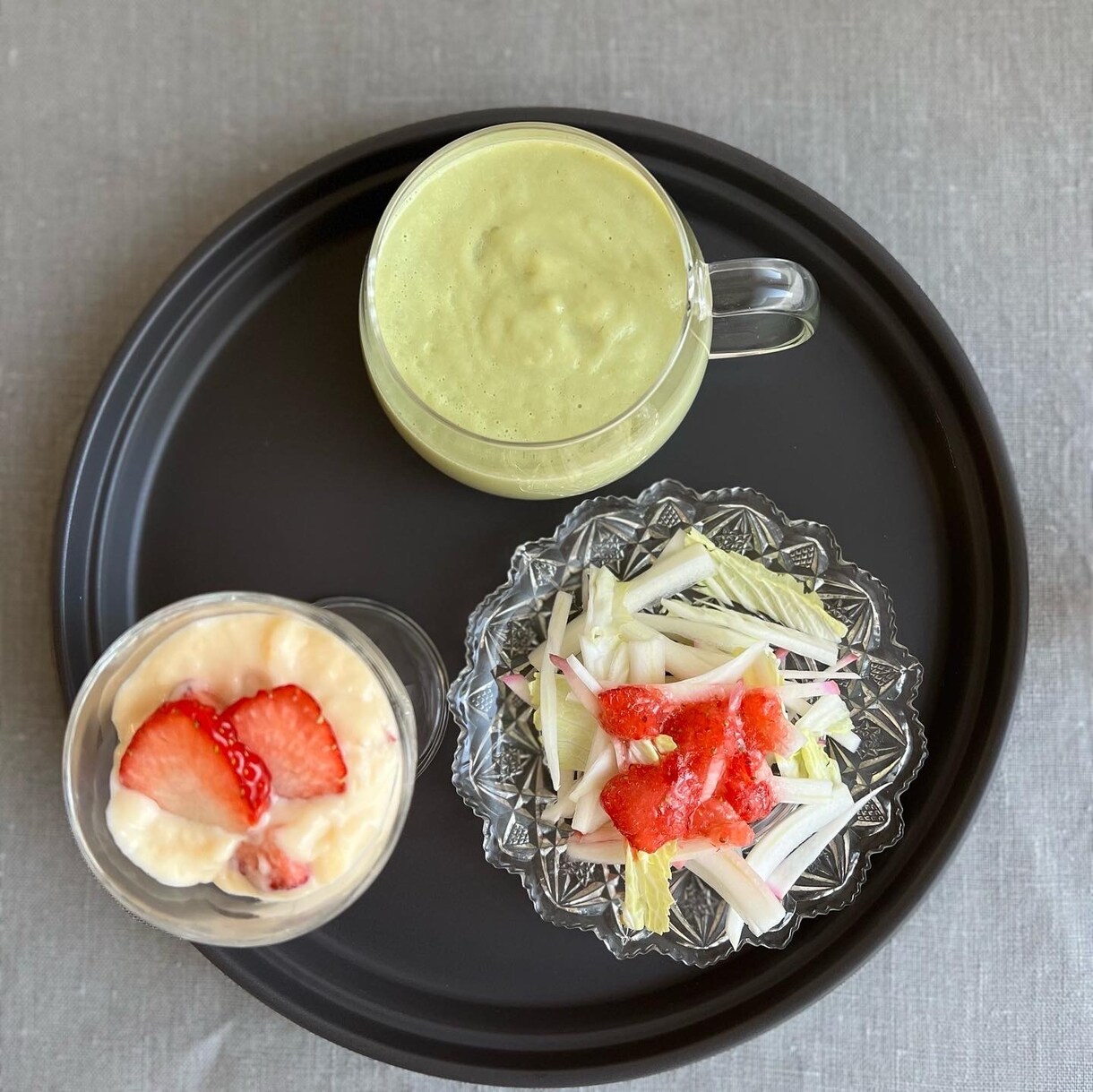 料理とパンのオンラインレッスンます イチゴカスタード＆アボカドスープ&パウンド型で作るミニ食パン イメージ3