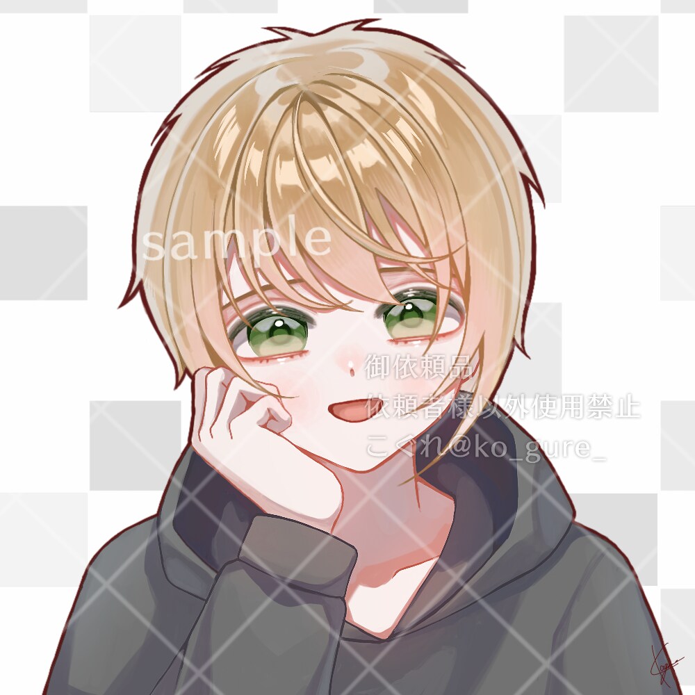 SNSで使えるアイコンを制作いたします オリキャラがいなくてもOK！キャラクター作成もお手伝いします イメージ3