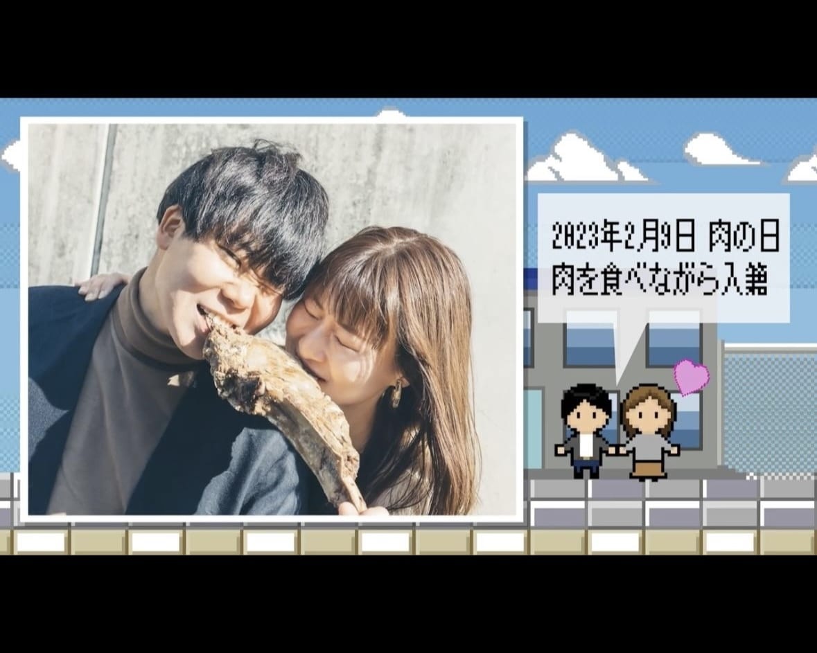 気まぐれロマンティックｌMV風のムービー作ります 結婚式の人気曲「きまぐれロマンティック」のメロディーにのせて イメージ7