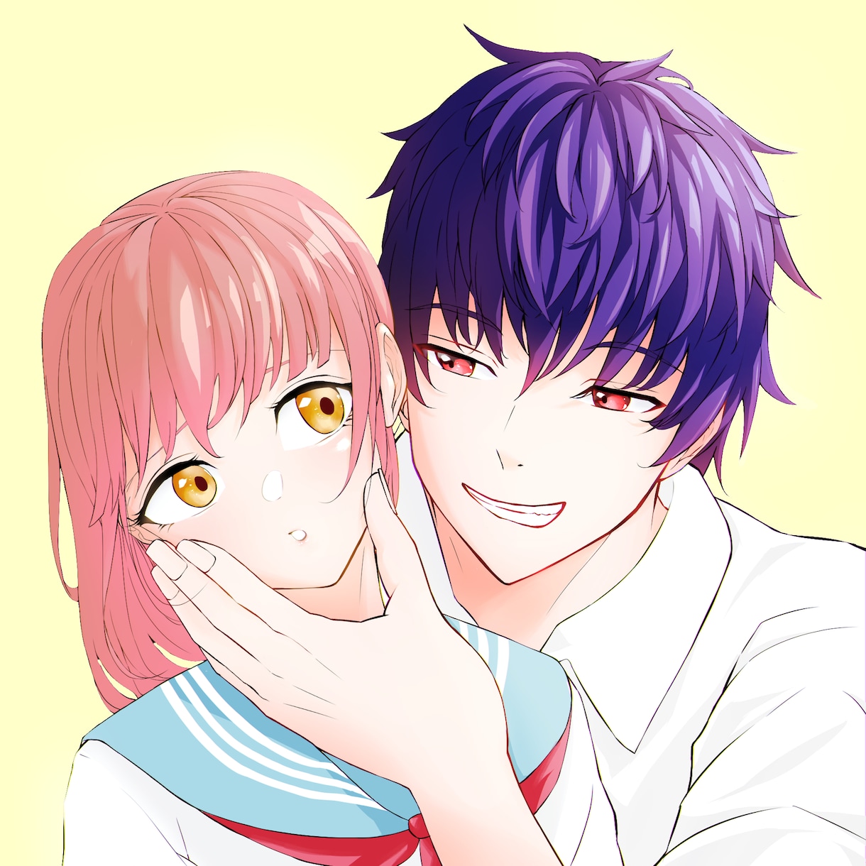 映えるアイコン用イラスト、夢絵を描かせて頂きます 似顔絵イラストも承っております イメージ3