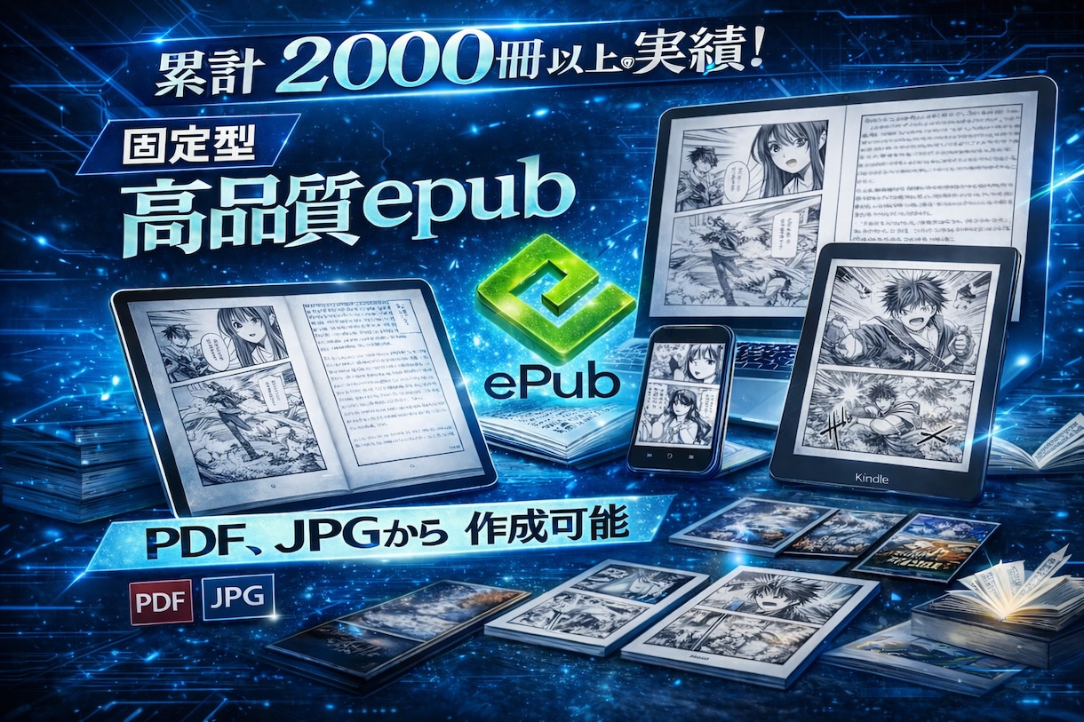 高品質な固定型epubを作ります AI写真集、イラスト集、マンガ等はこちらからどうぞ^ ^ イメージ1