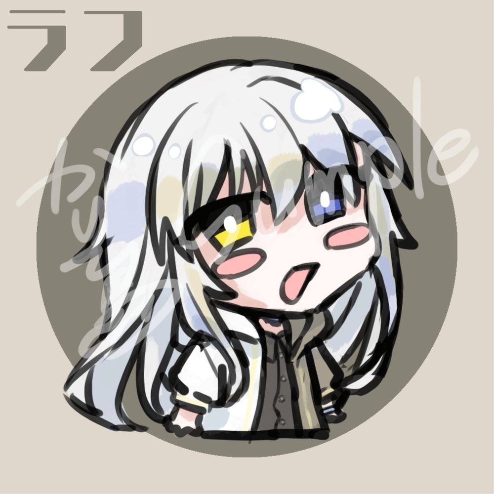 表情豊かなデフォルメSNS用アイコン制作します キャラの個性を活かしたもちもちかわいいアイコンお描きします！ イメージ5