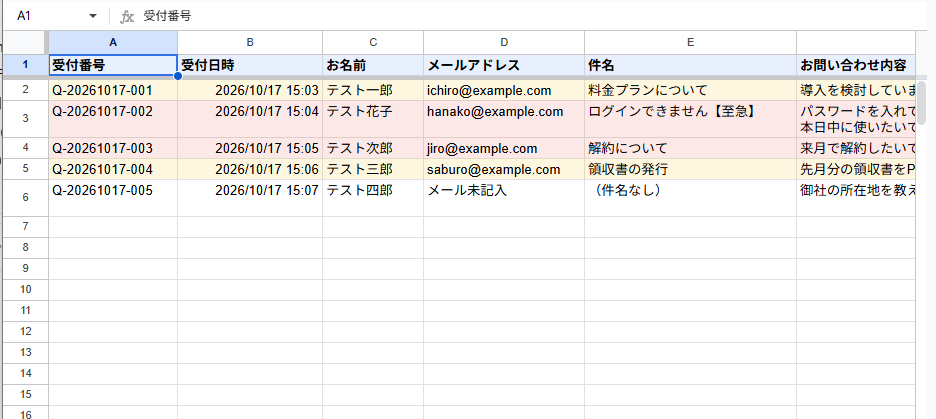 お店の売上集計をスプレッドシートで自動化します 月末の集計をボタン1つに。動く見本・テスト結果つき イメージ4