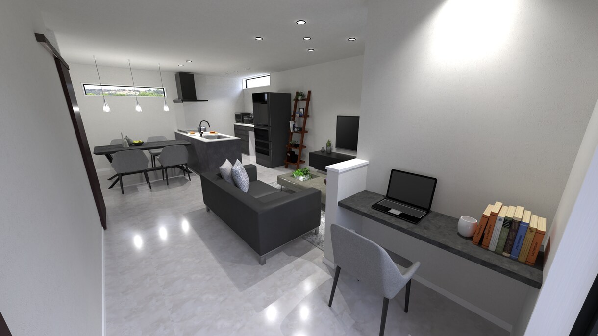 住宅に強い建築3Dパースを作成します 完成イメージをリアルに可視化します イメージ8