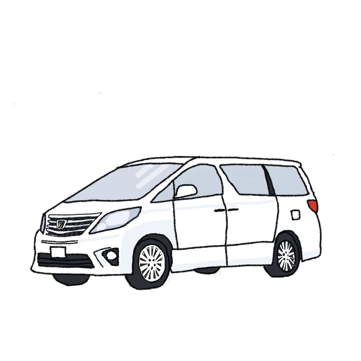 愛車のイラスト描きます あなたのお車をイラストにします。パパへのギフトにも◎ イメージ4