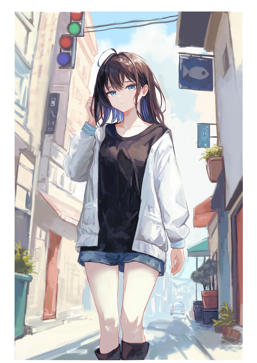 綺麗なイラスト描きます 商用利用可能です　厚塗り風な一枚絵描きます イメージ2