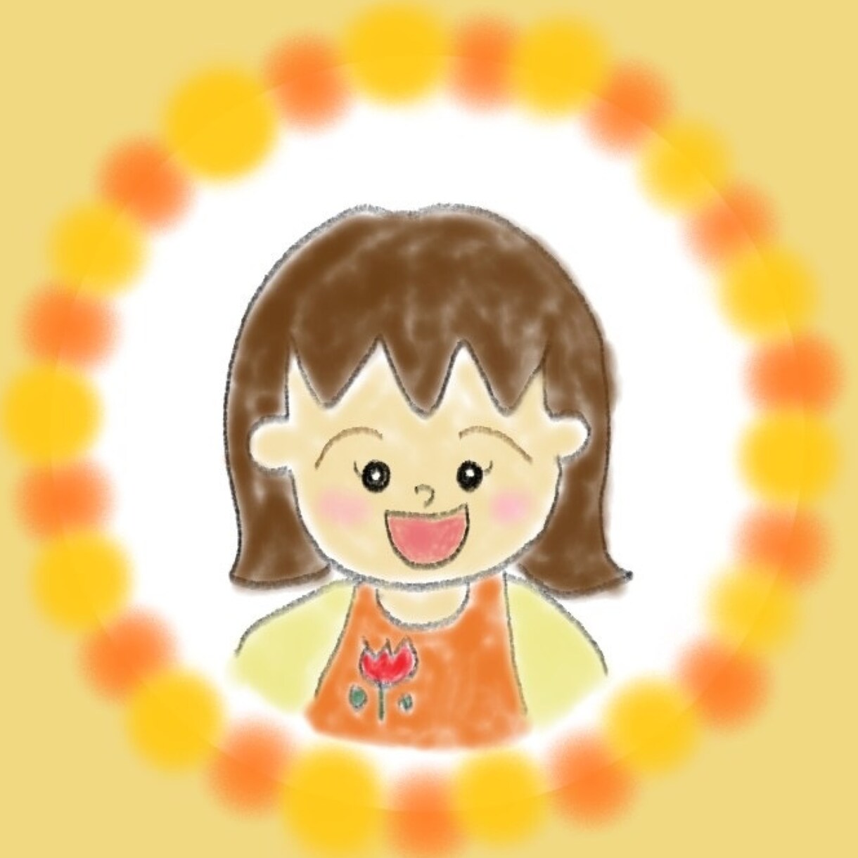 ほんわか手書き風アイコン描きます ほっとする&手書き風&人と違うアイコンにしませんか？ イメージ2