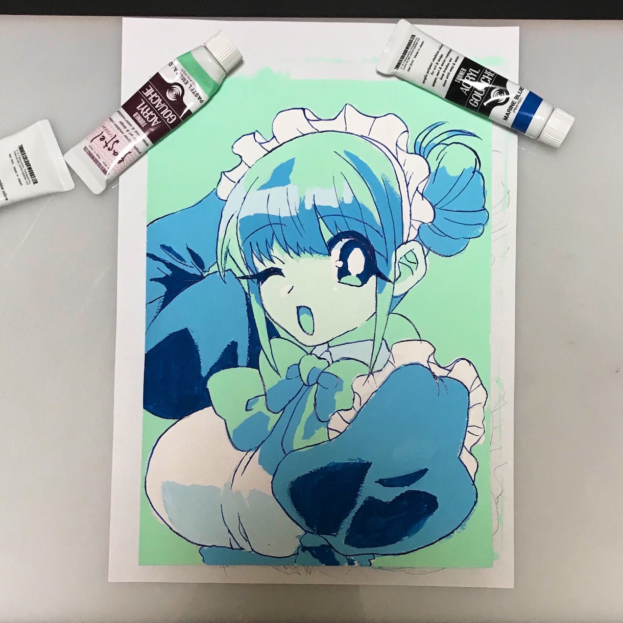 原画 手描きイラスト アナログイラスト オリジナルイラスト