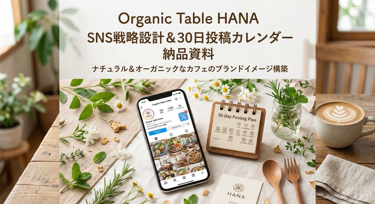SNS戦略設計＆30日カレンダーを作成します 競合分析→30日設計→月次改善まで イメージ1