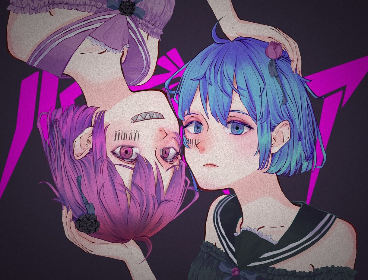 あなたのアイコンを描きます オリジナルキャラクターや好きなキャラクターを描きます！ イメージ1