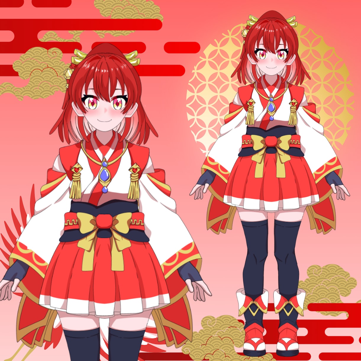 V体一括制作します イラストからLive2Dまで一括で制作してお渡しします イメージ1