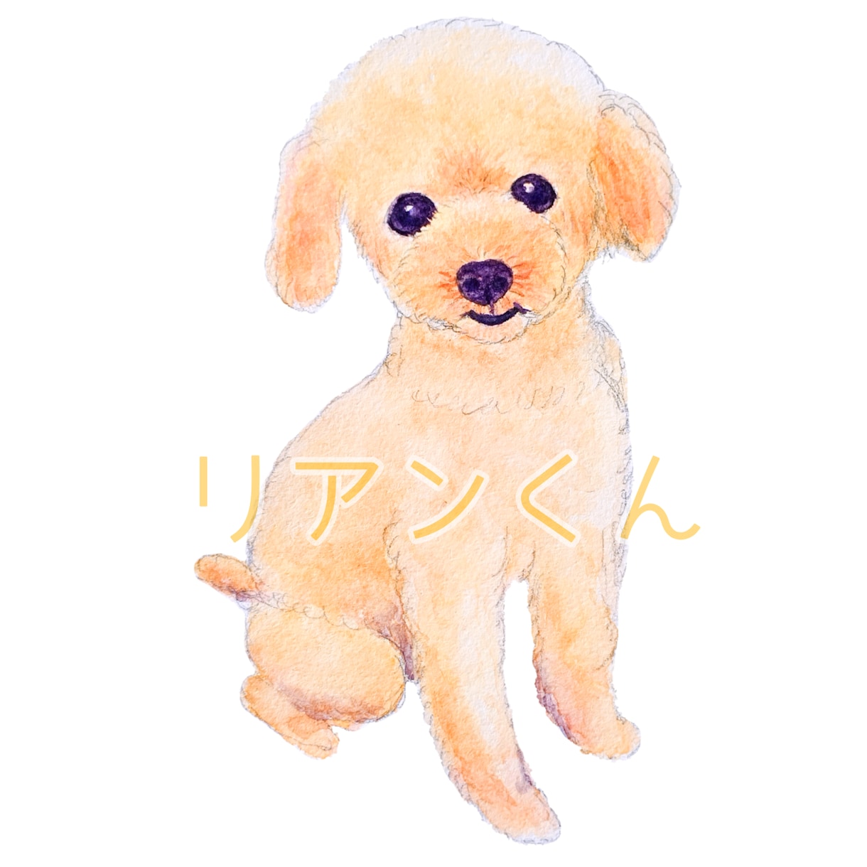 可愛いキラキラペットの似顔絵描きます かわいいペットの似顔絵デザインします！ イメージ3