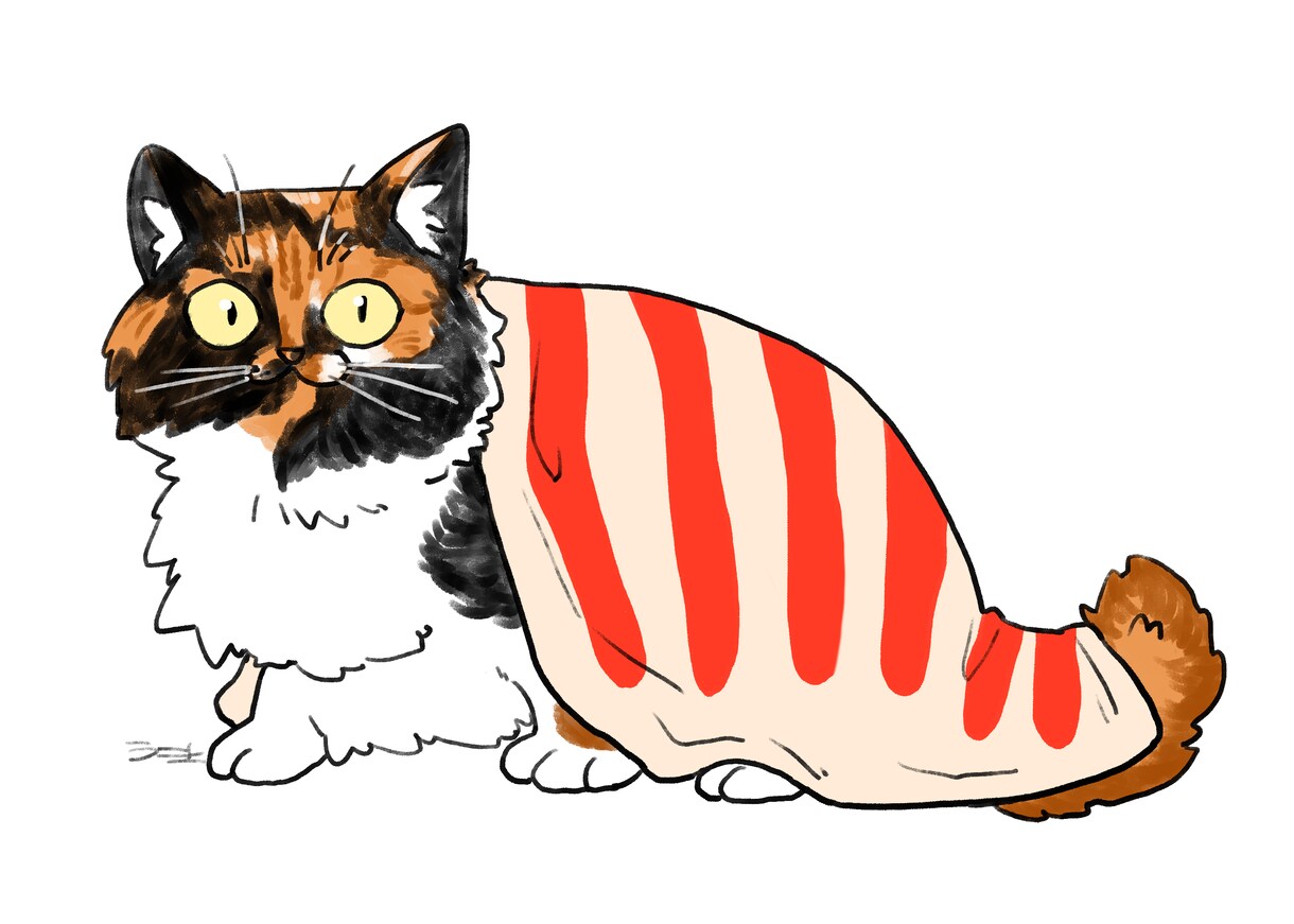 商用可◎グッズ◎ゆるい動物イラストお描きします ペットイラスト/アイコン/待受画面/お祝い/ギフト/思い出に イメージ2