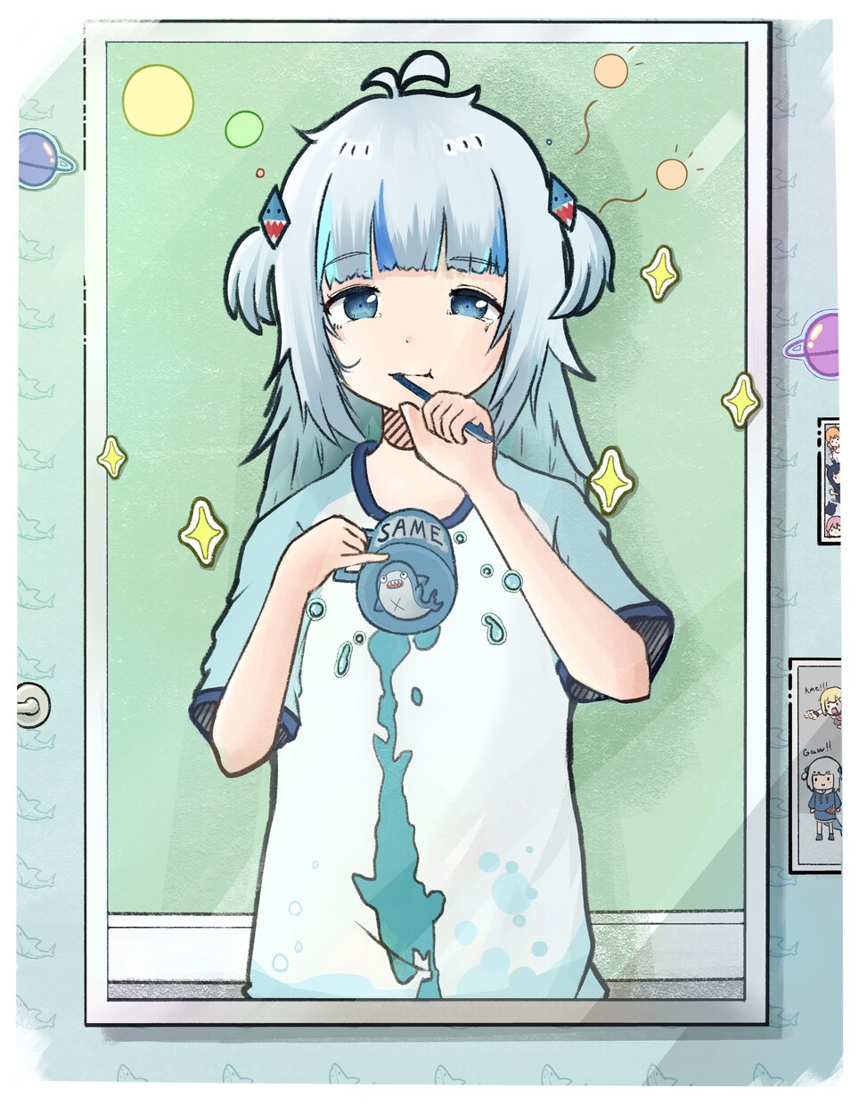イラストを描きます アイコンやヘッダー、ポスター、YouTubeのサムネ等。 イメージ3